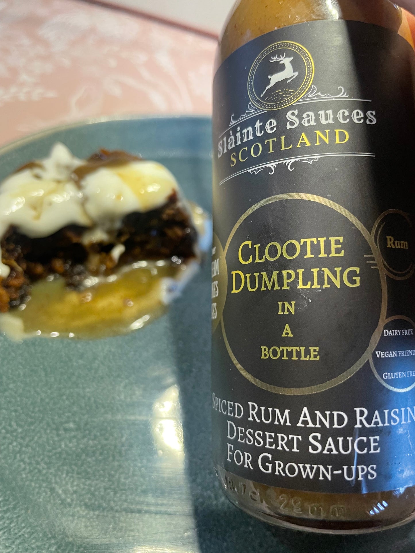 ‘Clootie Dumpling in a Bottle’