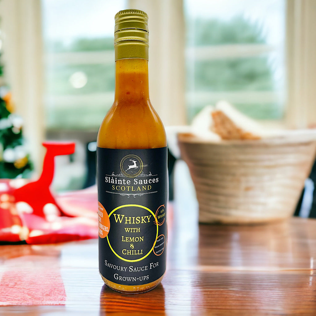 Sweet Chilli Whisky Sauce – Gourmet Scottish Food Gift for BBQs & More